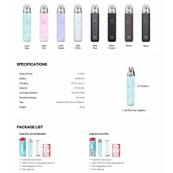 Oxva Xlim Go Lite Pod Kit 1000mAh Light Pink