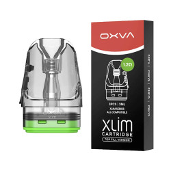 Oxva Xlim Pod Top Fill Cartridge 3ml 1.2ohm 3 τεμάχια