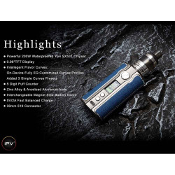 Pioneer4you IPV V200 200W Box Mod AL Gunmetal