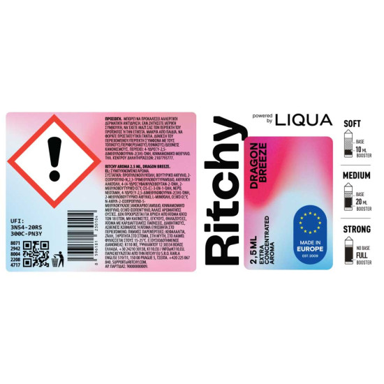 Ritchy by Liqua Dragon Breeze 2.5ml/30ml
