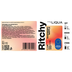 Ritchy by Liqua Raspeberry Waffle 2.5ml/30ml