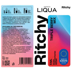 Ritchy by Liqua Triple Berry Mix 5ml/60ml