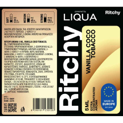 Ritchy by Liqua Vanilla Coco Tobacco 5ml/60ml
