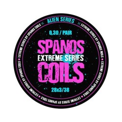 Spanos Coils Extreme Series - Alien Series Ni80 0.30 ohm