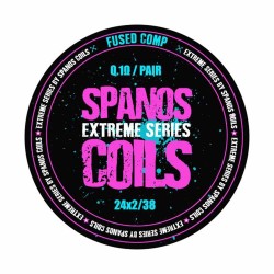 Spanos Coils Extreme Series - Fused Comp Ni80 0.10 ohm