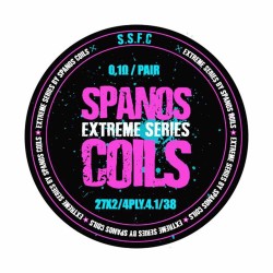 Spanos Coils Extreme Series - S.S.F.C. Ni80 0.10 ohm