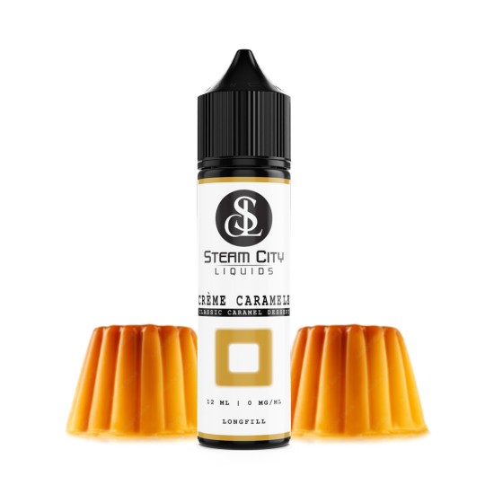 Steam City Flavour Shot - Creme Caramele 12/60ml