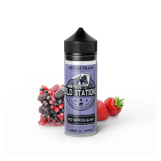Steam Train Old Stations Red Berries Slash 24ml/120ml