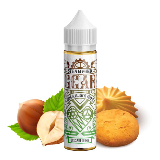 SteamPunk Flavor Shots Gear - Hazelnut Cookie 20/60ml