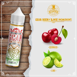 SteamPunk Flavor Shots Gear - Cherry Lime 20/60ml