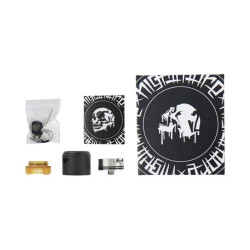 Suicide Mods Nightmare V2 RDA 28mm Brushed SS