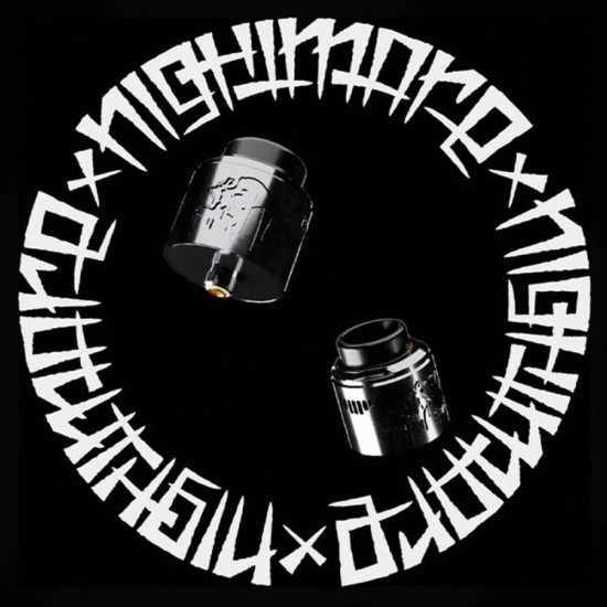 Suicide Mods Nightmare V2 RDA 28mm Brushed SS