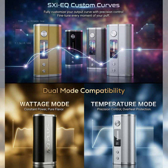 SXmini MQ Plus Mod 100W Black