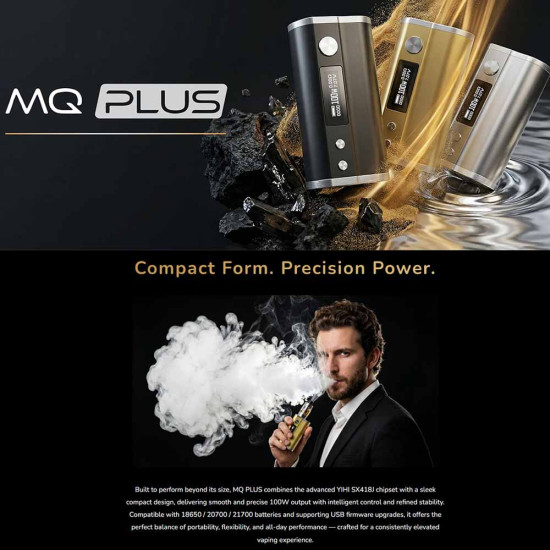 SXmini MQ Plus Mod 100W Black
