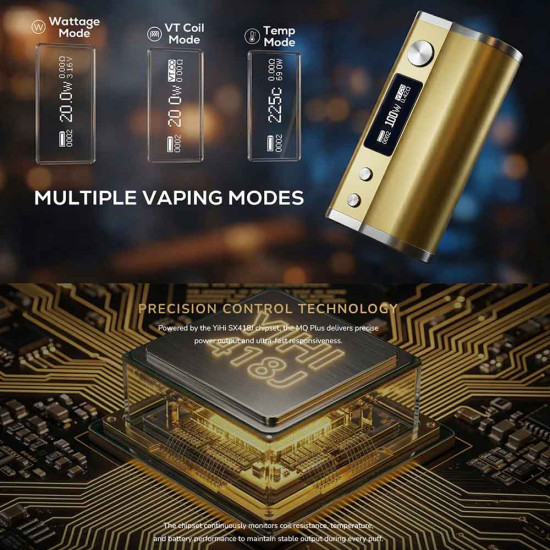 SXmini MQ Plus Mod 100W Black
