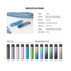 Uwell Caliburn G4 Mini Pod Kit 1100mAh Light Silver