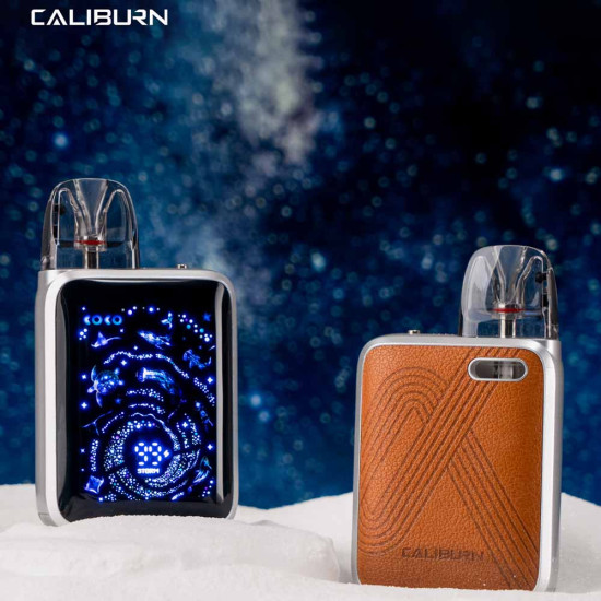 Uwell Caliburn G5 Koko Pod Kit 1600mAh 3ml Mocha Silver