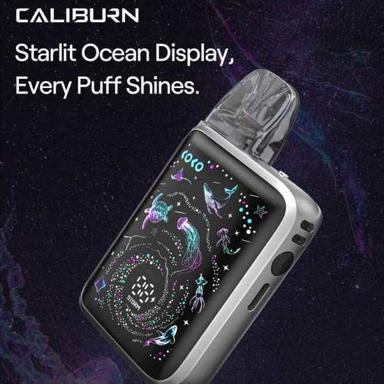 Uwell Caliburn G5 Koko Pod Kit 1600mAh 3ml Mocha Silver