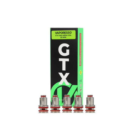Vaporesso GTX 0.6ohm Mesh Coil 5 τεμάχια