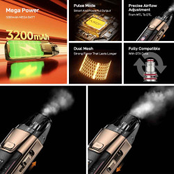 Vaporesso Luxe XR Max 2 Pod Kit 5ml 3200mAh Black
