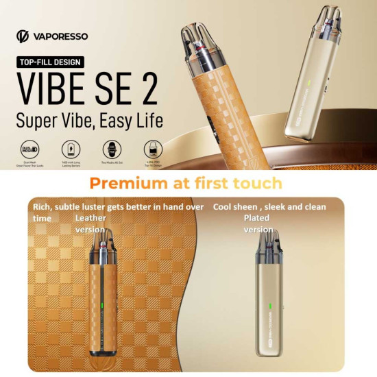 Vaporesso Vibe SE 2 Pod Kit 1400mAh 4.5ml Gleaming Purple