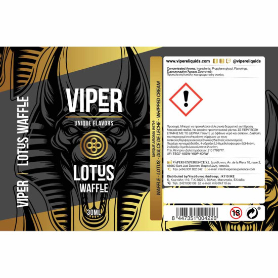 Viper Lotus Waffle 30/120ml