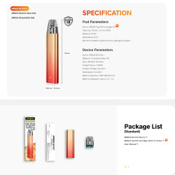 Voopoo Argus G2 Mini+ Pod Kit 1500mAh Violet Pink