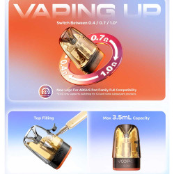 Voopoo Argus Multi-Ohm Cartridge