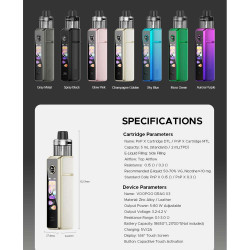 VooPoo Drag X3 Pod Kit 80W 5ml Spray Black