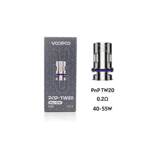 Voopoo PnP-TW20 0.2ohm 5 τεμάχια