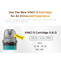 Voopoo Vinci S Pod Cartridge 4.5ml 0.8ohm