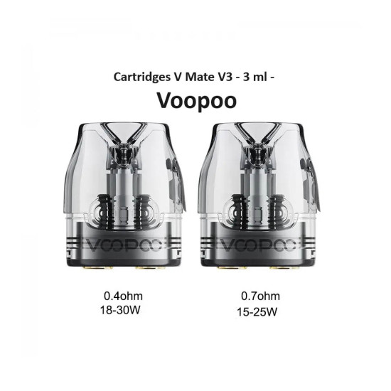 Voopoo Vmate V3 Cartridge 0.7ohm 3ml