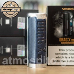VooPoo Drag X Plus Pro Edition 100W Mod Silver Blue